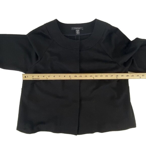 Women’s 14 Y2K l Black 3/4 Sleeve Button-Down Top Laundry By Shelli Sega - Picture 7 of 9